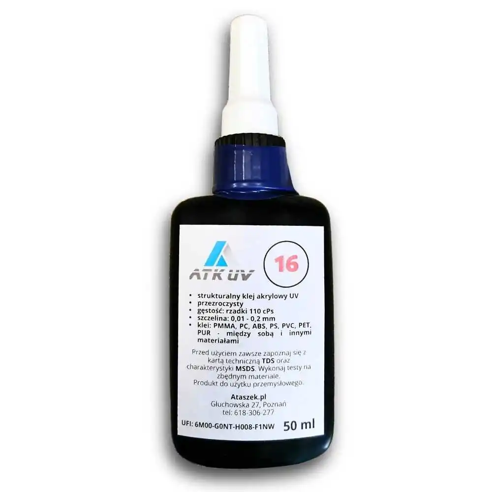 Klej do poliwęglanu ATK UV16