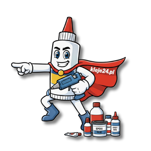 Butelka kleju przemysłowego